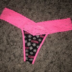 Victoria’s Secret Decembrrr Thong, New Without Tags
